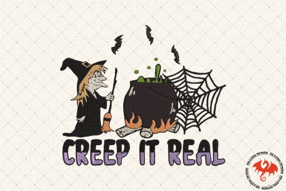 Creep It Real Embroidery Design Review