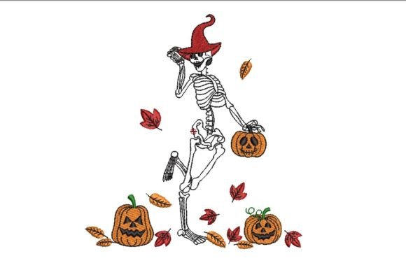 Dance of the Skeleton Embroidery Review