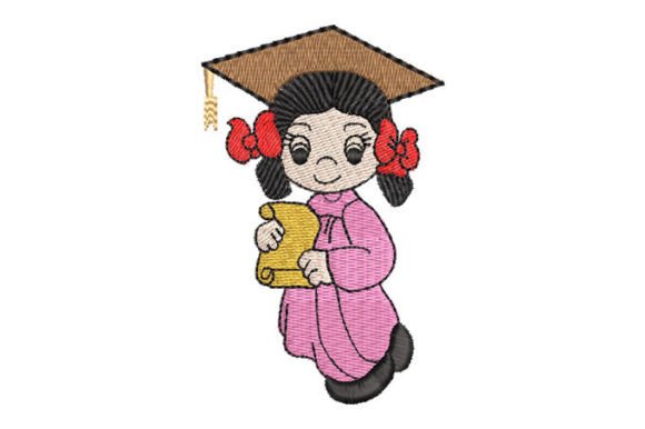 Girl with Graduation Cap Review
