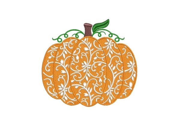 Pumpkin Autumn Embroidery Design Review