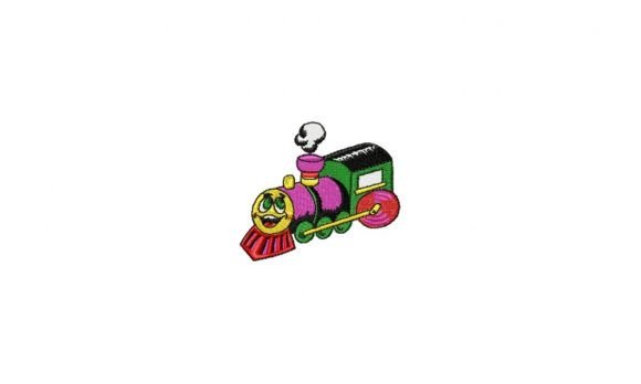Review: Train Embroidery Design for Real Projects