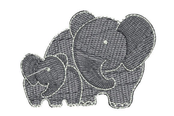 Two Fat Mother and Baby Elephants Review